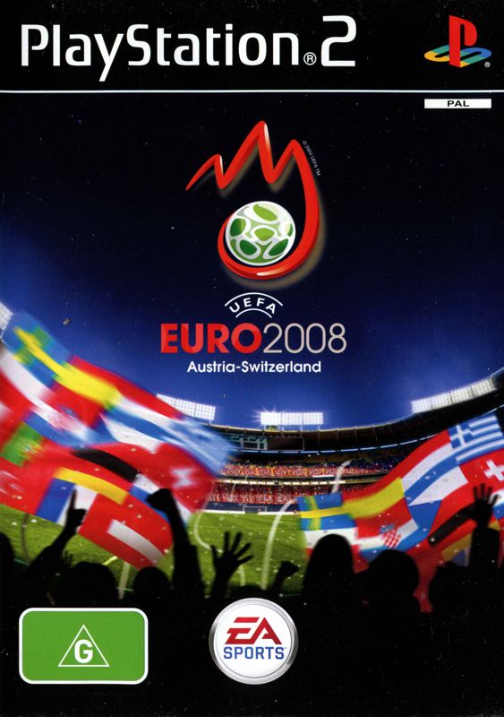 UEFA Euro 2008 box art for Playstation 3